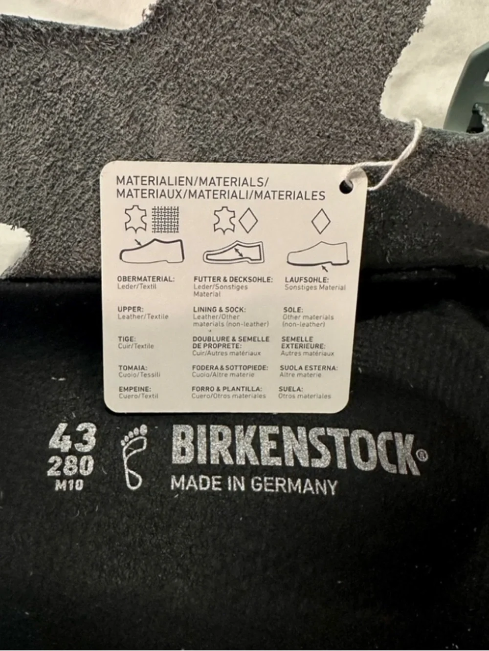 Birkenstock Shinjuku Pure Sage Buckle-Straps Sandals Size EU 43/US Men 10-10.5